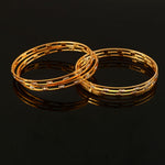 Load image into Gallery viewer, Women Gold-Plated  Bangles Set of 4
