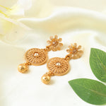 Load image into Gallery viewer, Gold Plated Kundan Stone Studded Handcrafted Jewellery Set
