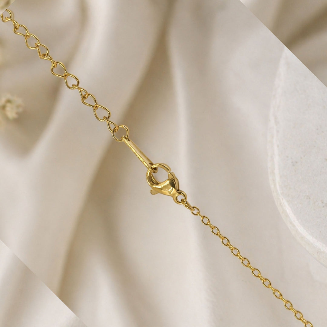 2-Way Multi Wearing Magnetic Heart Clover Necklace for Women