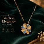 Load image into Gallery viewer, 2-Way Multi Wearing Magnetic Heart Clover Necklace for Women
