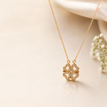 Load image into Gallery viewer, 2-Way Multi Wearing Magnetic Heart Clover Necklace for Women
